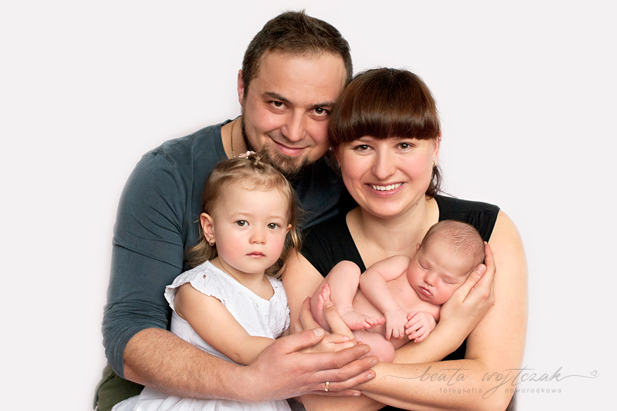 fotografia rodzinna noworodkowa Krakow Myslenice